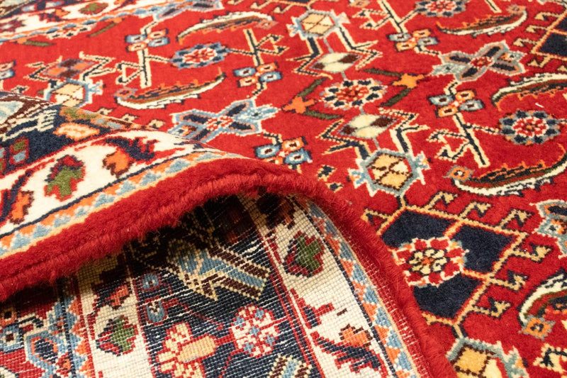 Ghashghai Teppich 103x150cm - Perserteppich - rot