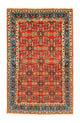 Ghashghai Teppich 102x164cm - Perserteppich - rot