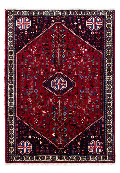 Abadeh Teppich 100x148cm - Perserteppich - dunkelrot