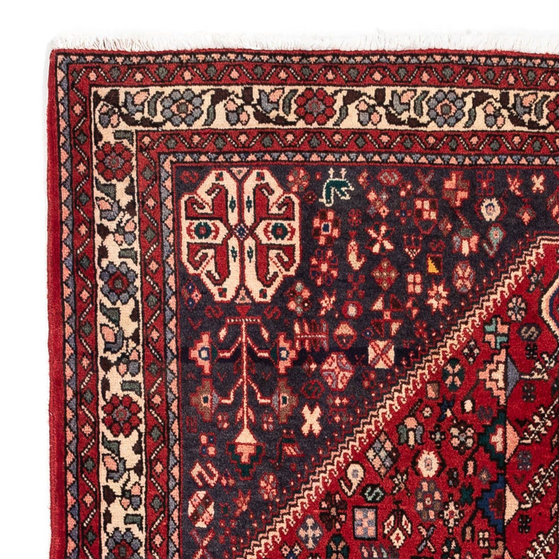 Abadeh Teppich 105x161cm - Perserteppich - dunkelrot