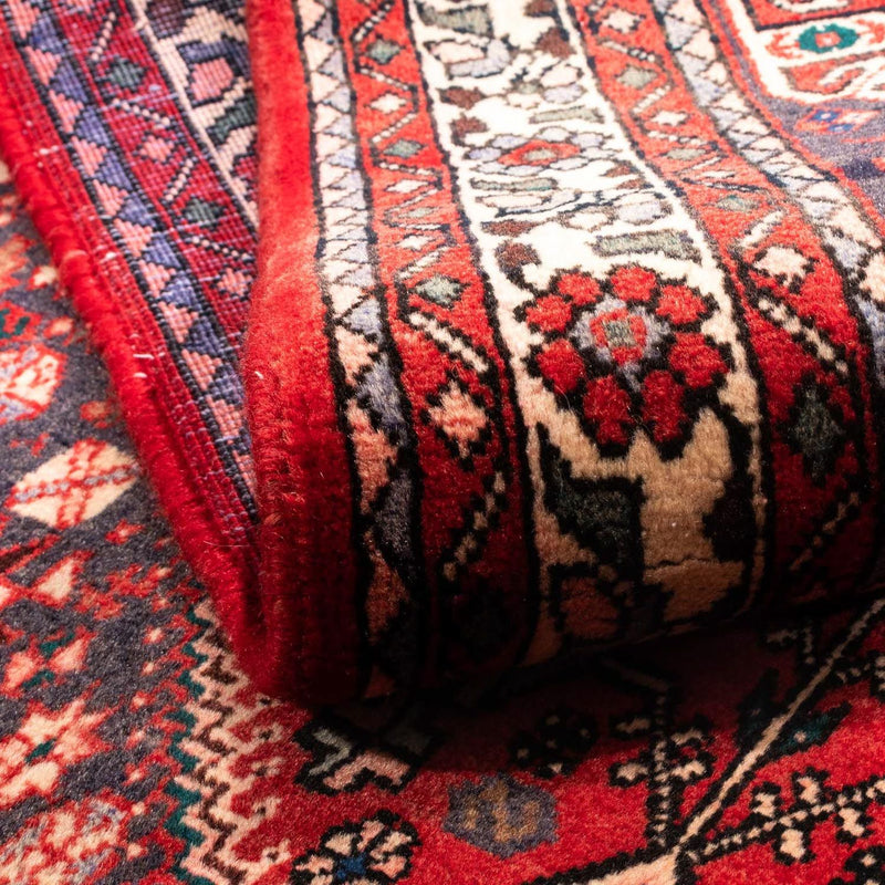 Abadeh Teppich 105x161cm - Perserteppich - dunkelrot