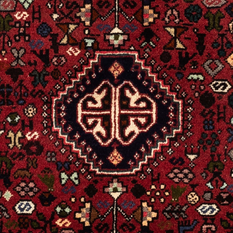 Abadeh Teppich 110x152cm - Perserteppich - dunkelrot