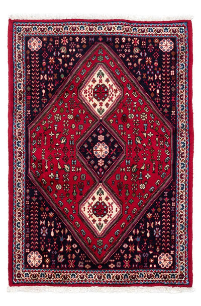 Abadeh Teppich 97x143cm - Perserteppich - dunkelrot