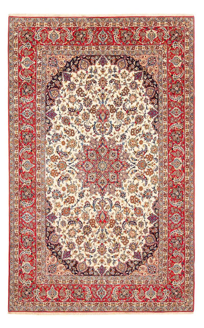 Isfahan Teppich 205x326cm - Perserteppich - rot