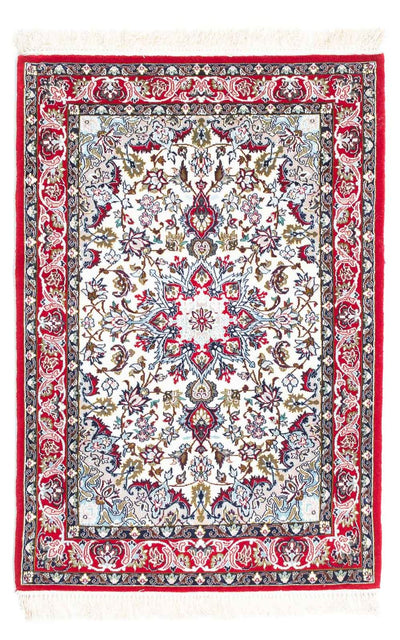 Isfahan Teppich 70x103cm - Perserteppich - beige