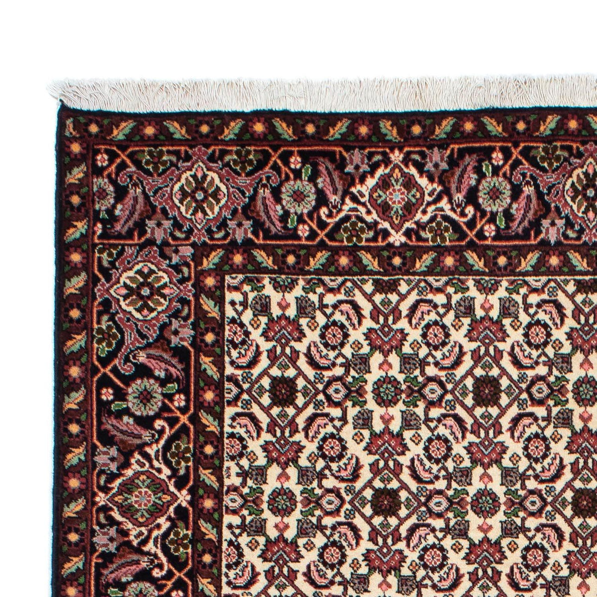 Bidjar - Zanjan Teppich 142x215cm - Perserteppich - beige