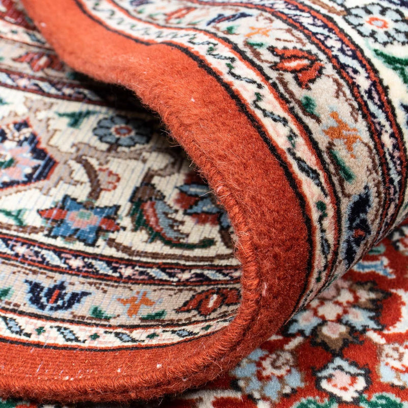 Moud Teppich 150x194cm - Perserteppich - dunkelrot