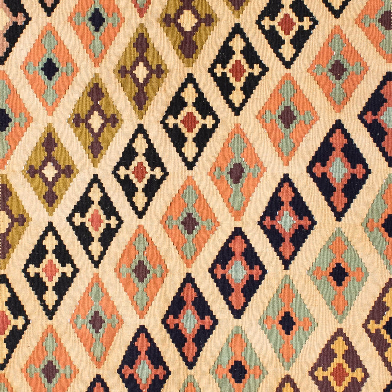 Kelim Fars Teppich 148x207cm - hellbraun