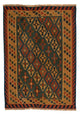 Kelim Fars Teppich 155x203cm - dunkelblau