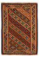Kelim Fars Teppich 157x200cm - braun