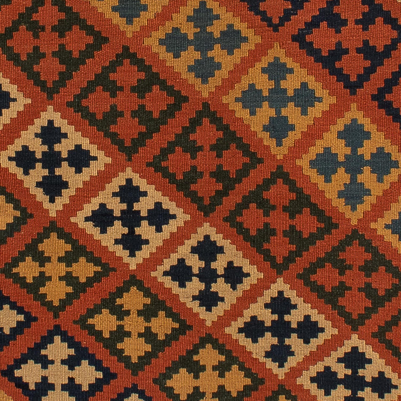 Kelim Fars Teppich 157x200cm - braun