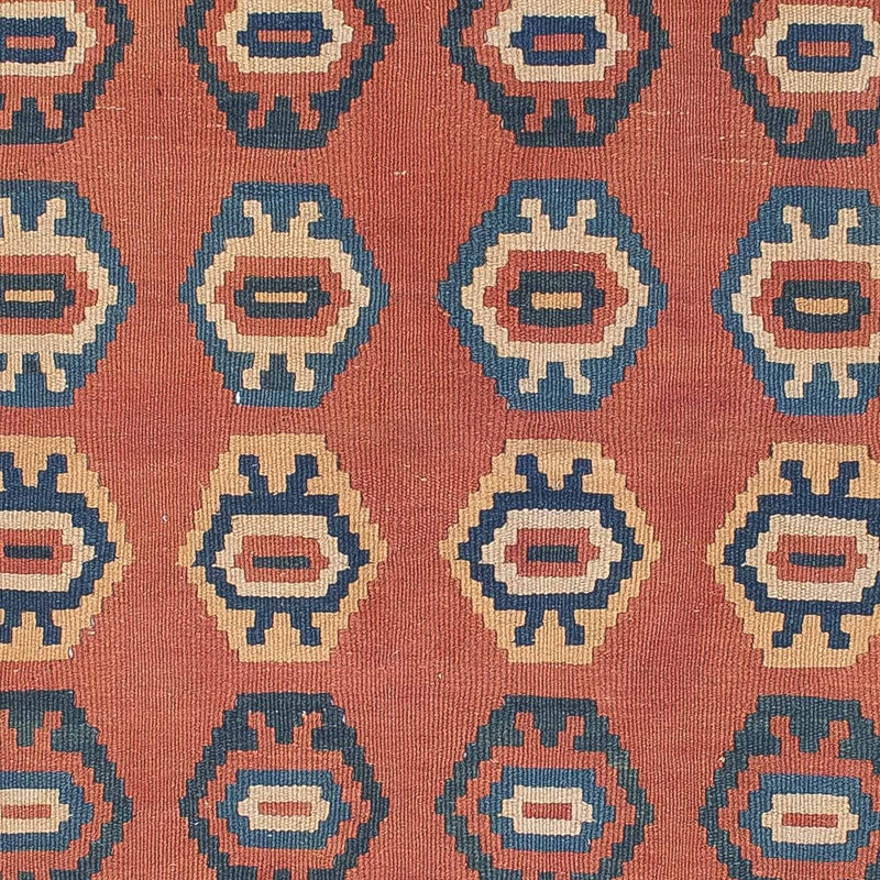 Kelim Fars Teppich 121x169cm - rost