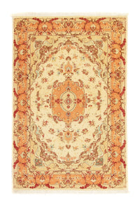 Täbriz - 50 Raj Teppich 100x148cm - Perserteppich - beige – product image
