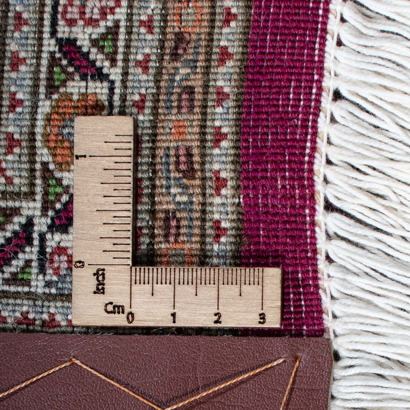 Täbriz Teppich 203x302cm - Perserteppich - dunkelrot