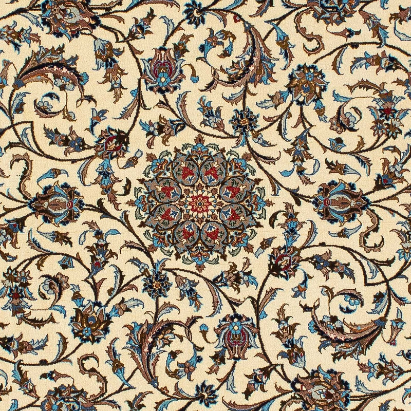 Isfahan Teppich 134x207cm - Perserteppich - beige