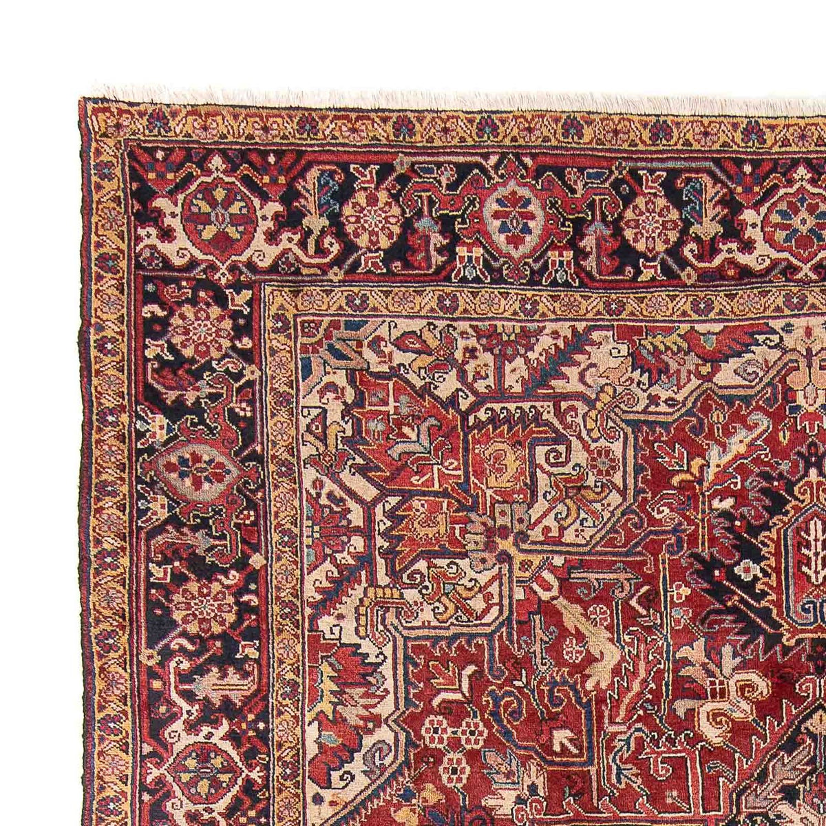 Heriz Teppich 241x325cm - Perserteppich - rost