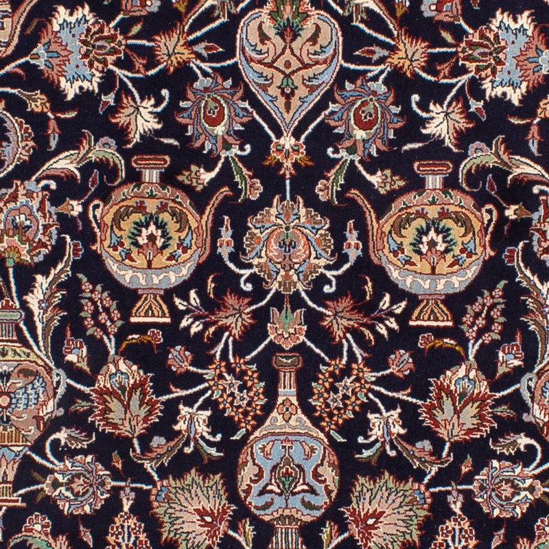 Kaschmar Teppich 200x308cm - Perserteppich - schwarz