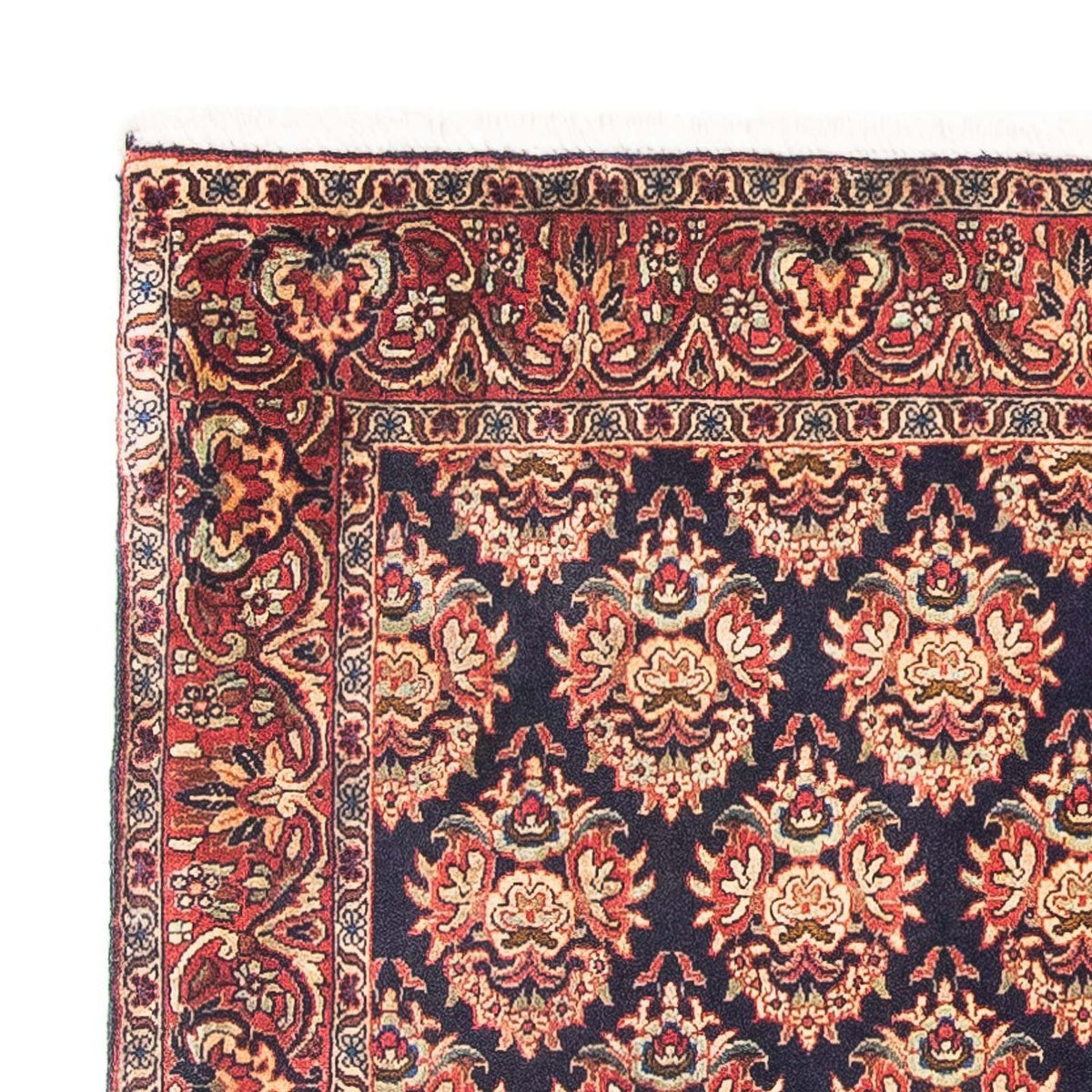 Bidjar Teppich 106x107cm - Perserteppich - dunkelblau