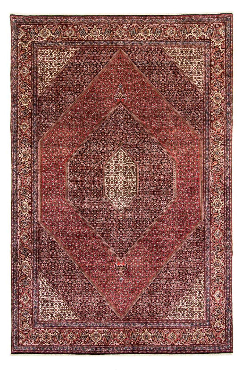 Bidjar Teppich 249x382cm - Perserteppich - dunkelrot