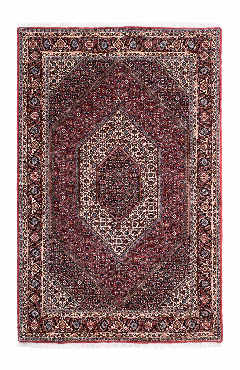 Bidjar Teppich 132x207cm - Perserteppich - rot