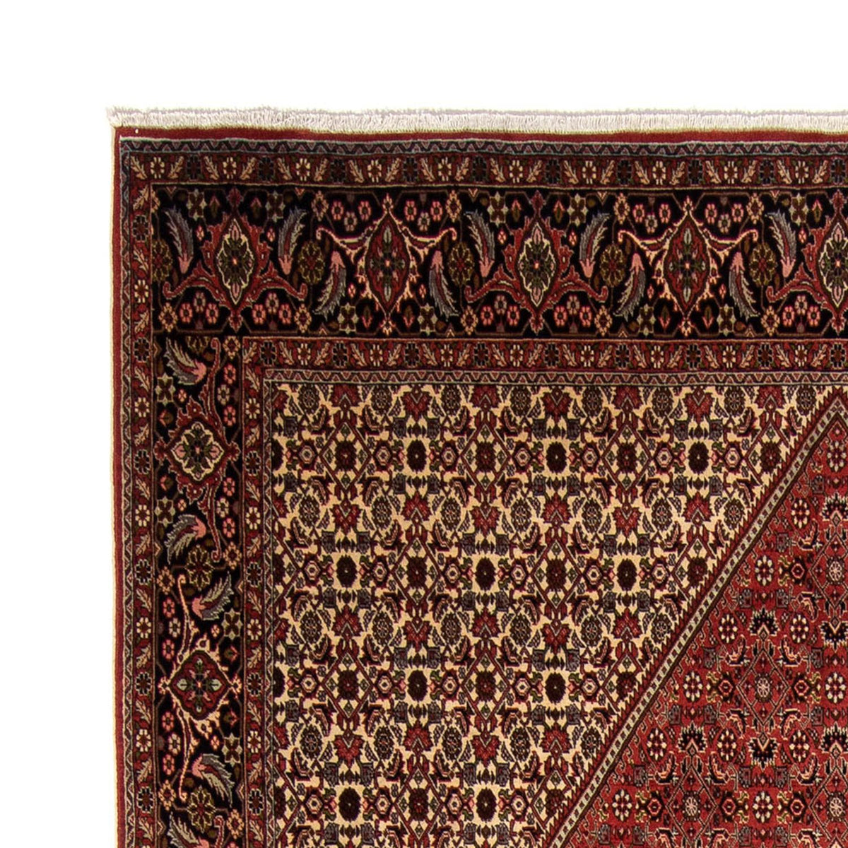 Bidjar Teppich 250x343cm - Perserteppich - dunkelrot
