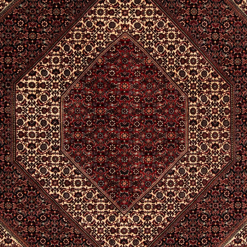 Bidjar Teppich 203x262cm - Perserteppich - dunkelrot