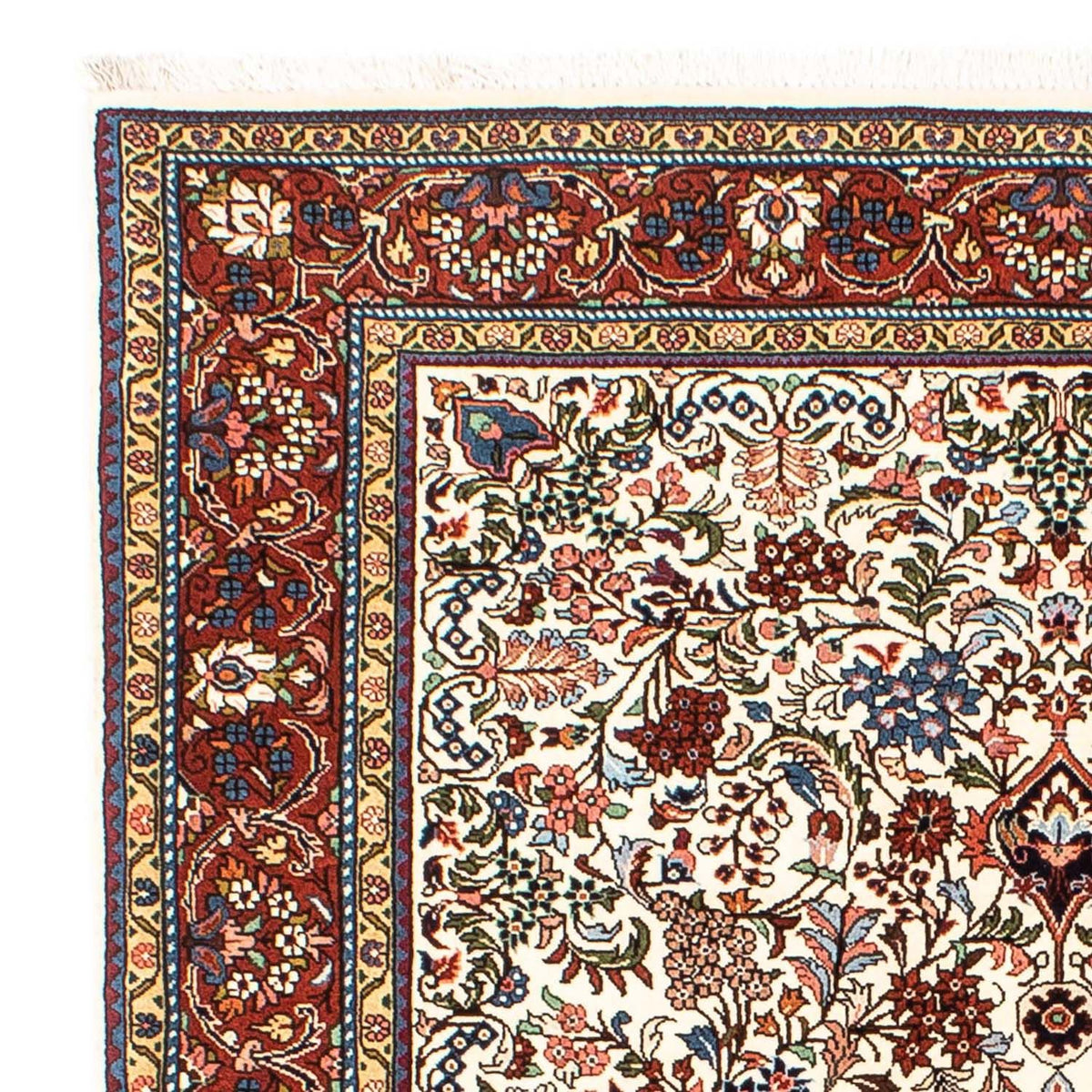 Bidjar Teppich 139x220cm - Perserteppich - beige