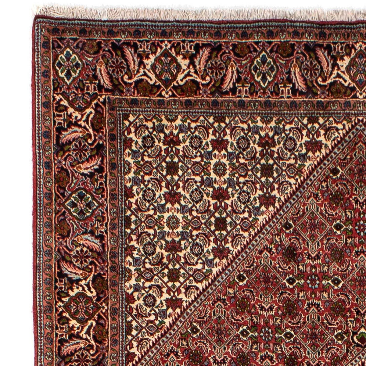 Bidjar Teppich 173x251cm - Perserteppich - dunkelrot