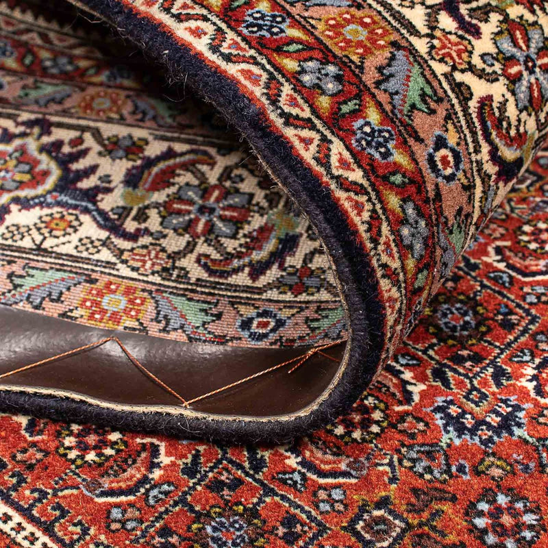 Bidjar Teppich 139x205cm - Perserteppich - dunkelrot