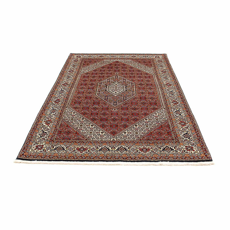 Bidjar Teppich 139x205cm - Perserteppich - dunkelrot