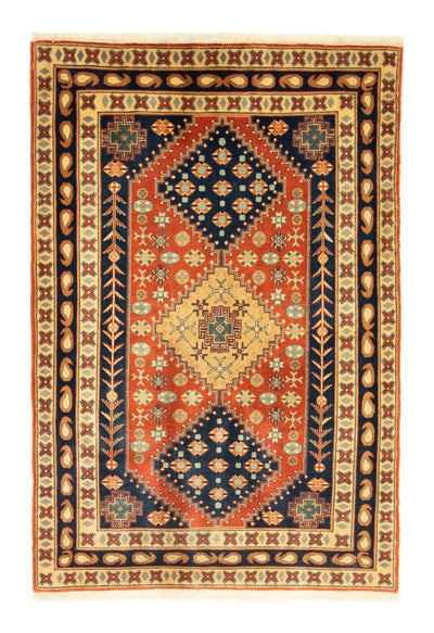 Afshar Sirjan Teppich 120x176cm - Perserteppich - rost