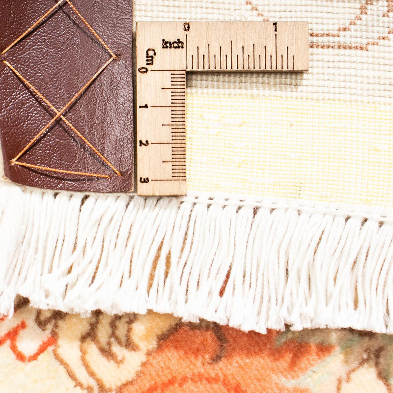 Täbriz - 50 Raj Teppich 202x300cm - Perserteppich - beige