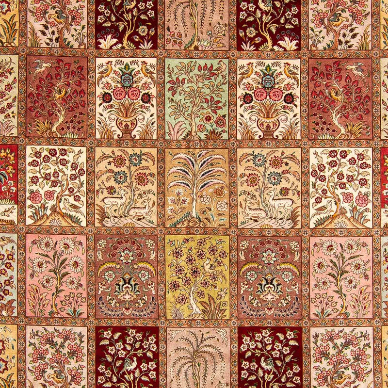 Täbriz - 50 Raj Teppich 280x392cm - Perserteppich - mehrfarbig