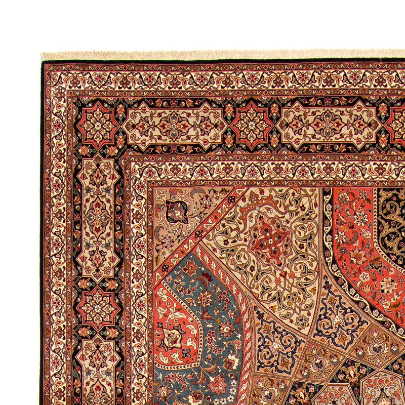 Täbriz - 50 Raj Teppich 300x405cm - Perserteppich - mehrfarbig