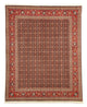 Täbriz Teppich 201x252cm - Perserteppich - dunkelblau