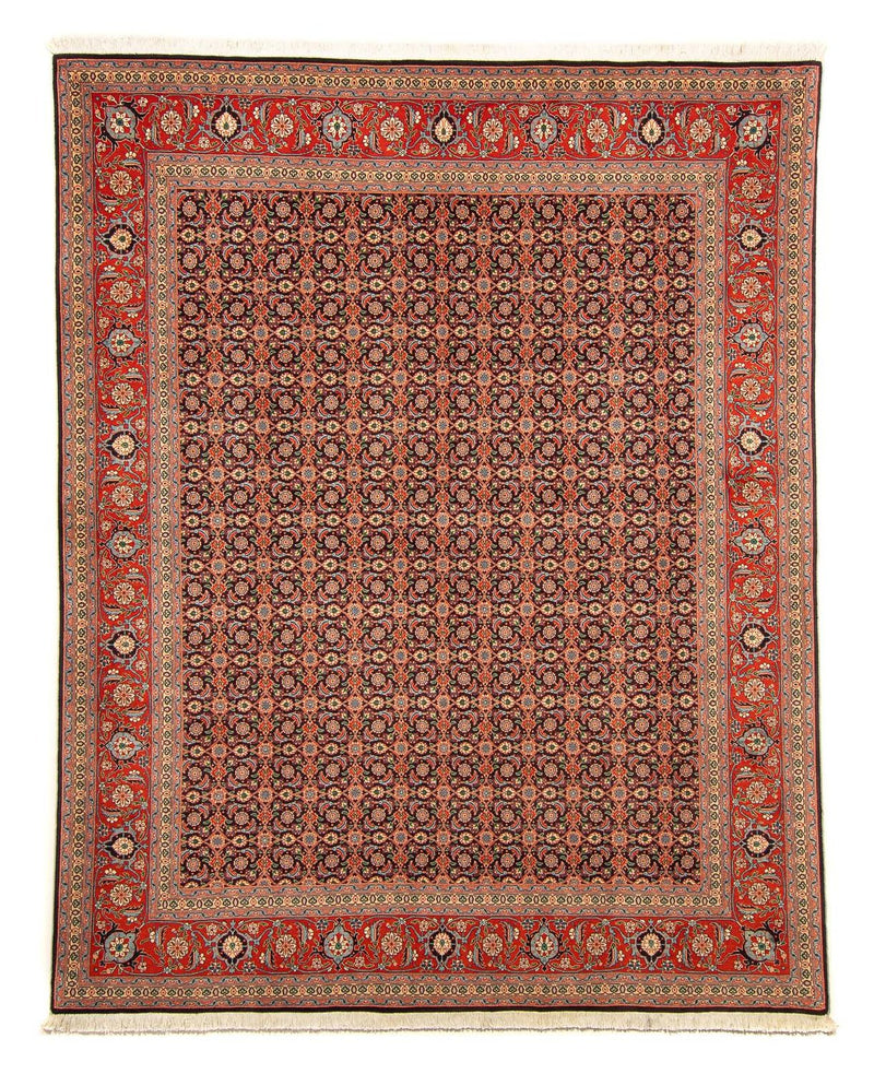 Täbriz Teppich 201x252cm - Perserteppich - dunkelblau