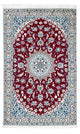 Nain - 9La Teppich 107x177cm - Perserteppich - dunkelrot