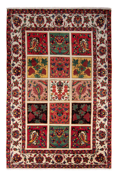 Bachtiar Teppich 252x377cm - Perserteppich - dunkelrot