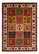 Bachtiar Teppich 246x338cm - Perserteppich - dunkelrot
