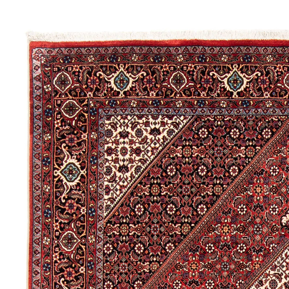 Bidjar Teppich 169x236cm - Perserteppich - dunkelrot
