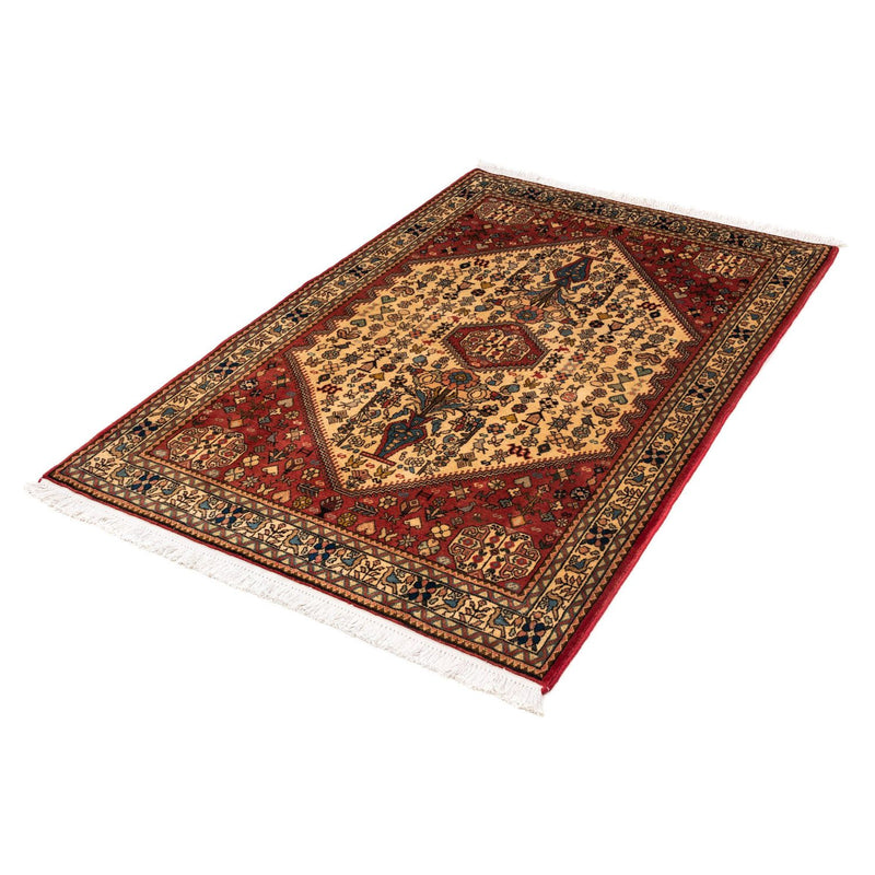 Abadeh Teppich 102x157cm - Perserteppich - hellrot