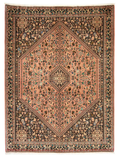 Abadeh Teppich 160x198cm - Perserteppich - hellrot