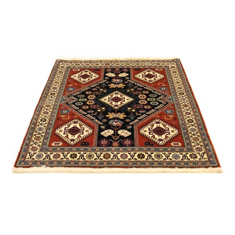 Ghashghai Teppich 107x154cm - Perserteppich - dunkelblau