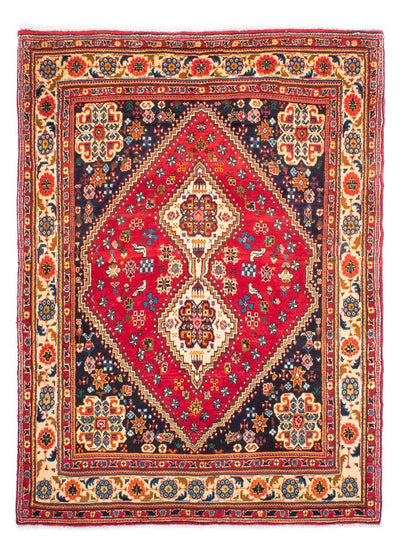 Abadeh Teppich 122x170cm - Perserteppich - rot