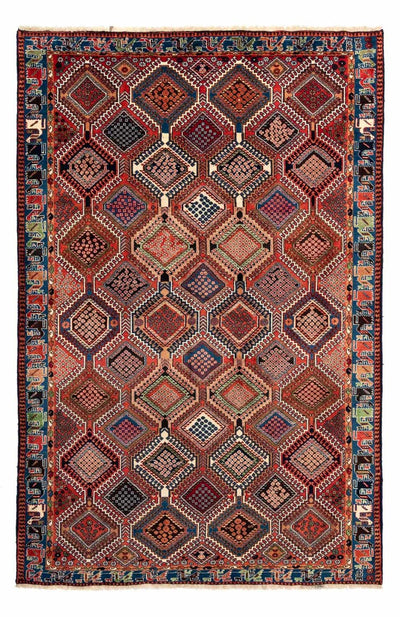 Yalameh Teppich 212x305cm - Perserteppich - braun