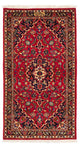 Keshan Teppich 70x129cm - Perserteppich - rot