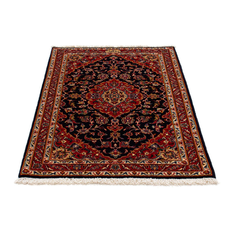 Keshan Teppich 77x118cm - Perserteppich - dunkelblau
