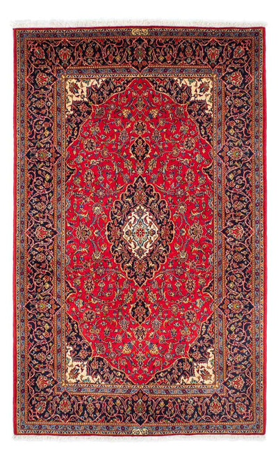 Keshan Teppich 138x225cm - Perserteppich - rot