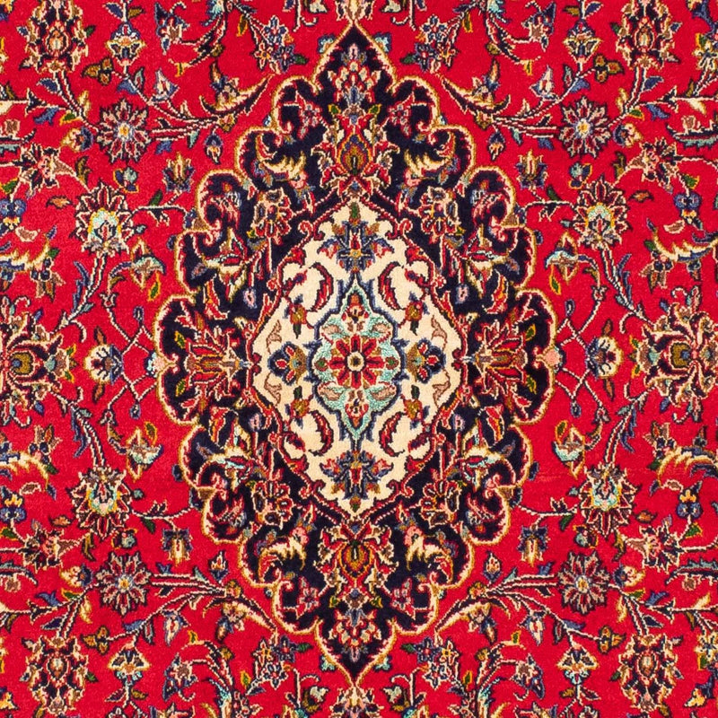 Keshan Teppich 138x225cm - Perserteppich - rot