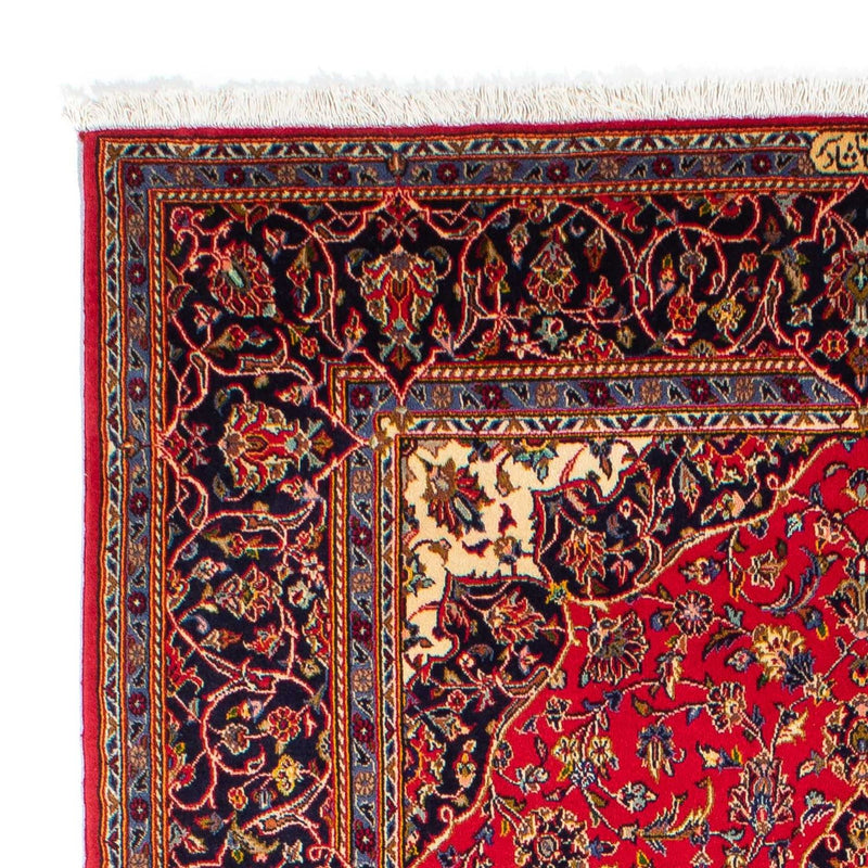 Keshan Teppich 138x225cm - Perserteppich - rot